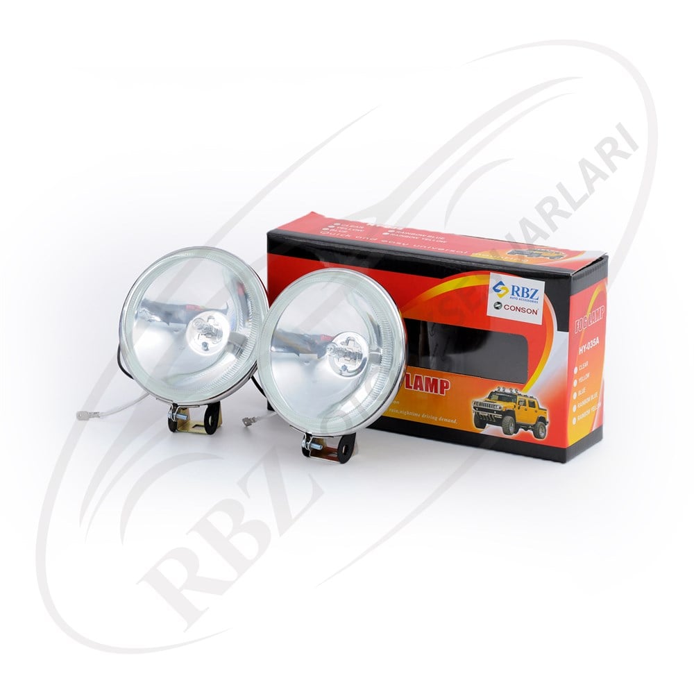 SIS LAMBASI OBEN TIP H3 AMPULLU 2 LI 11.5 CM BUYUK SET BEYAZ