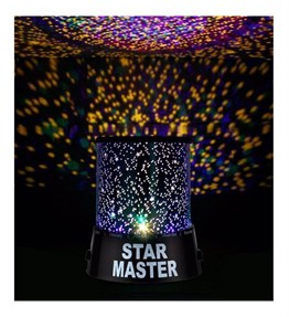 Mobgift Silindir Star Master Projeksiyon Gece Lambası 