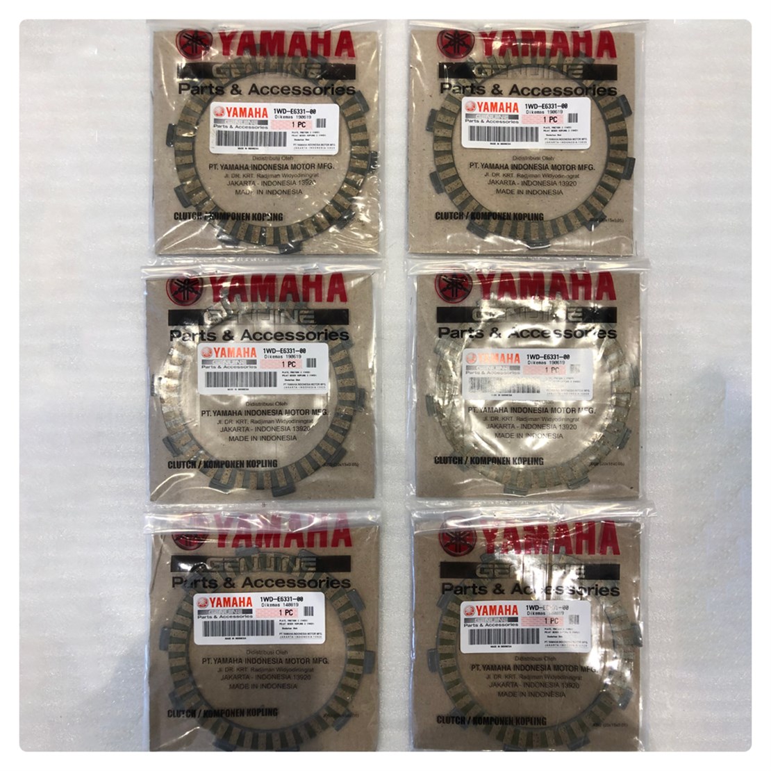 YAMAHA YZF-R25 / MT-25 DEBRİYAJ BALATA TAKIMI