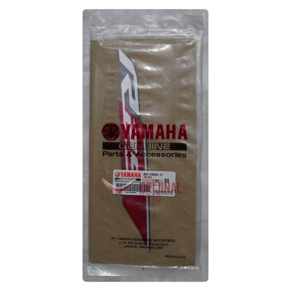YAMAHA YZF-R25 2019 SAĞ PANEL 2 STICKER MAT KIRMIZI