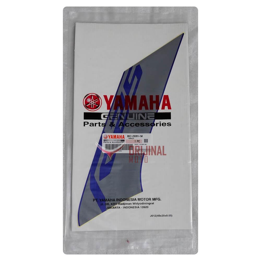 YAMAHA YZF-R25 2020 SOL PANEL 1 STICKER MAVİ