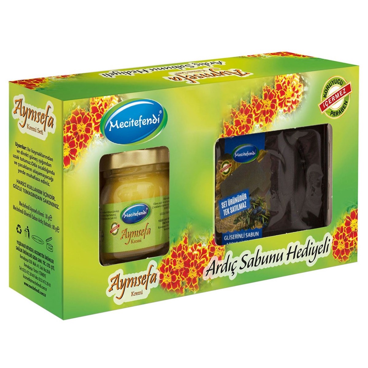  Mecitefendi Aynısefa Kremi 30 ml + Ardıç Katranı Sabunu 80 ml