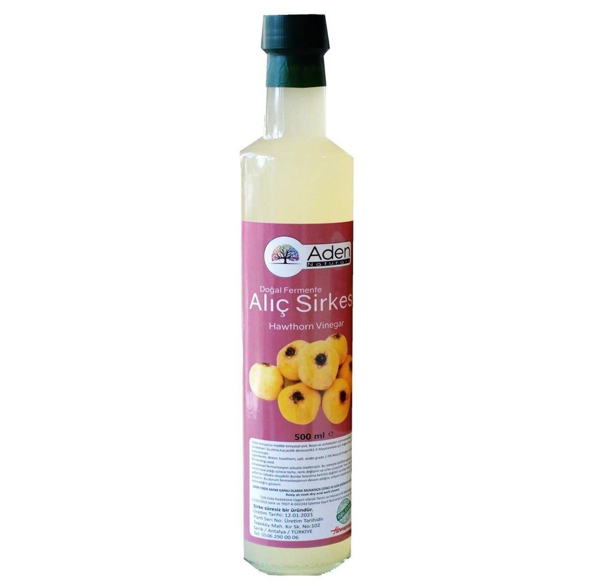 Aden Ev Yapımı Doğal Alıç Sirkesi 500 ml