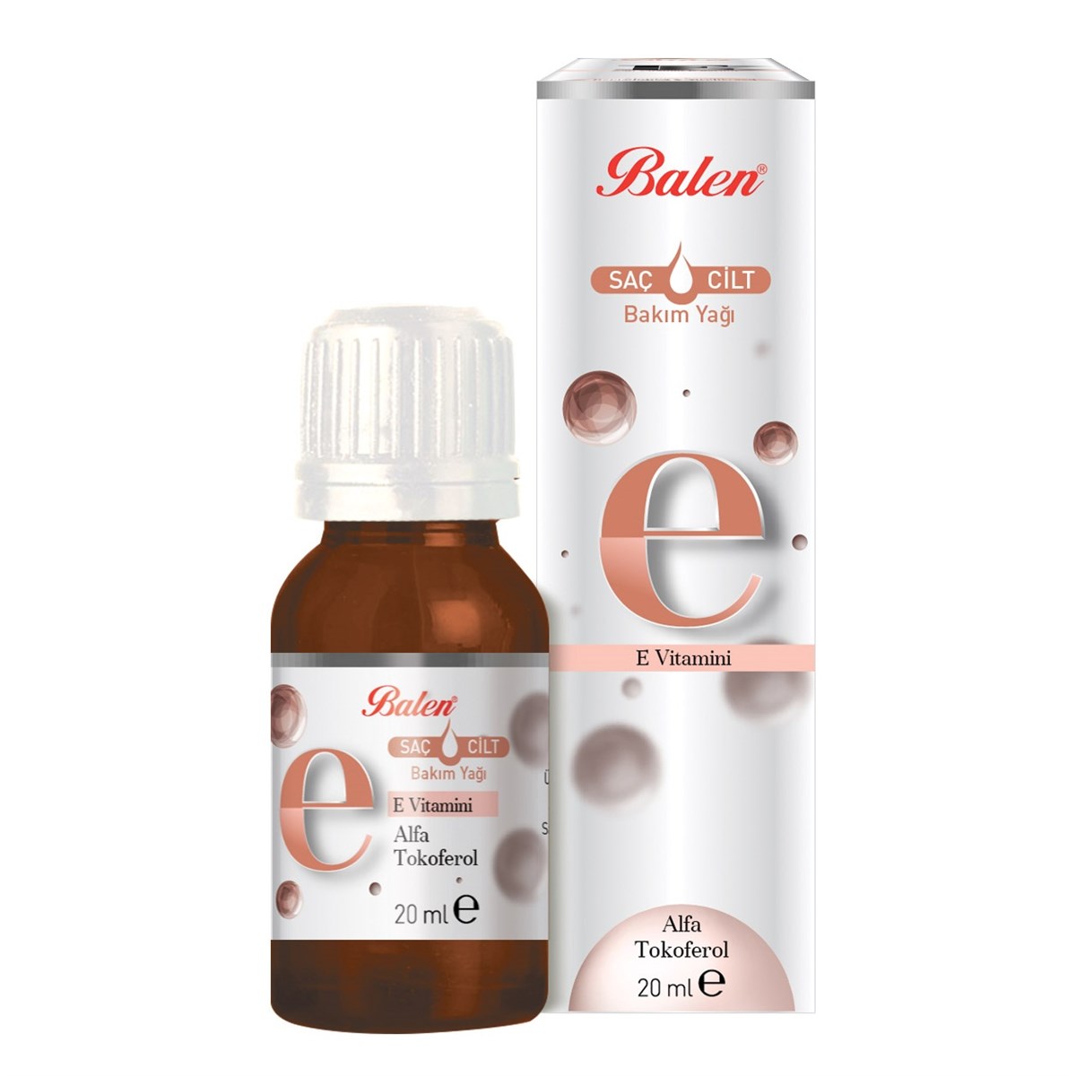 Balen E Vitamini Saç ve Cilt Bakım Yağı 20 ml