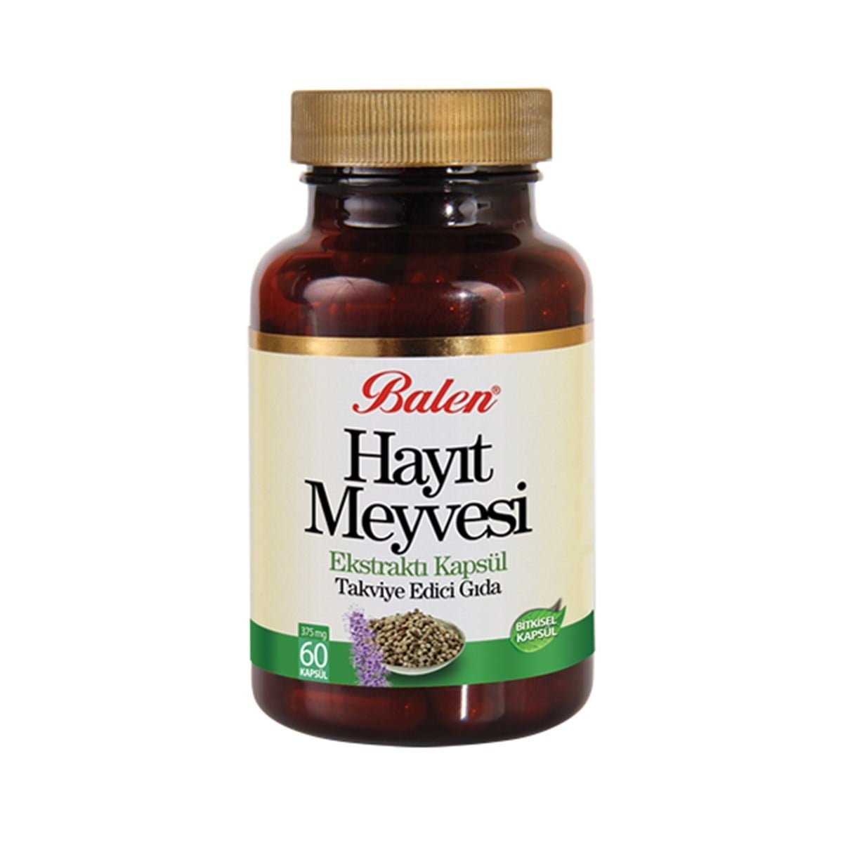 Balen Hayıt Meyvesi Ekstraktı 375 Mg 60 Kapsül