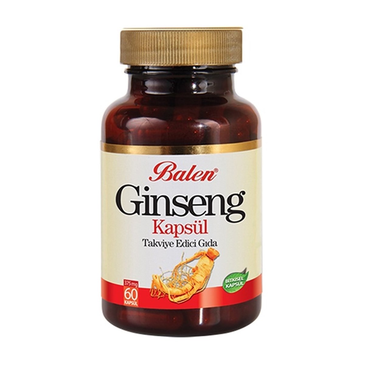 Balen Kırmızı Ginseng Kapsül 375 mg 60 Kapsül