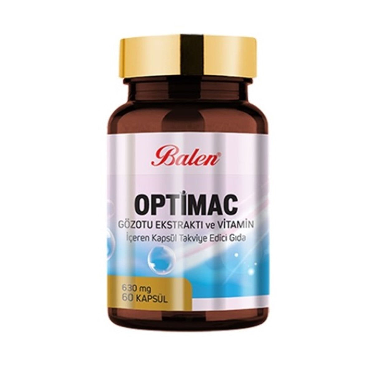 Balen Optimac Gözotu Ekstraktı ve Vitamin 630 mg 60 Kapsül