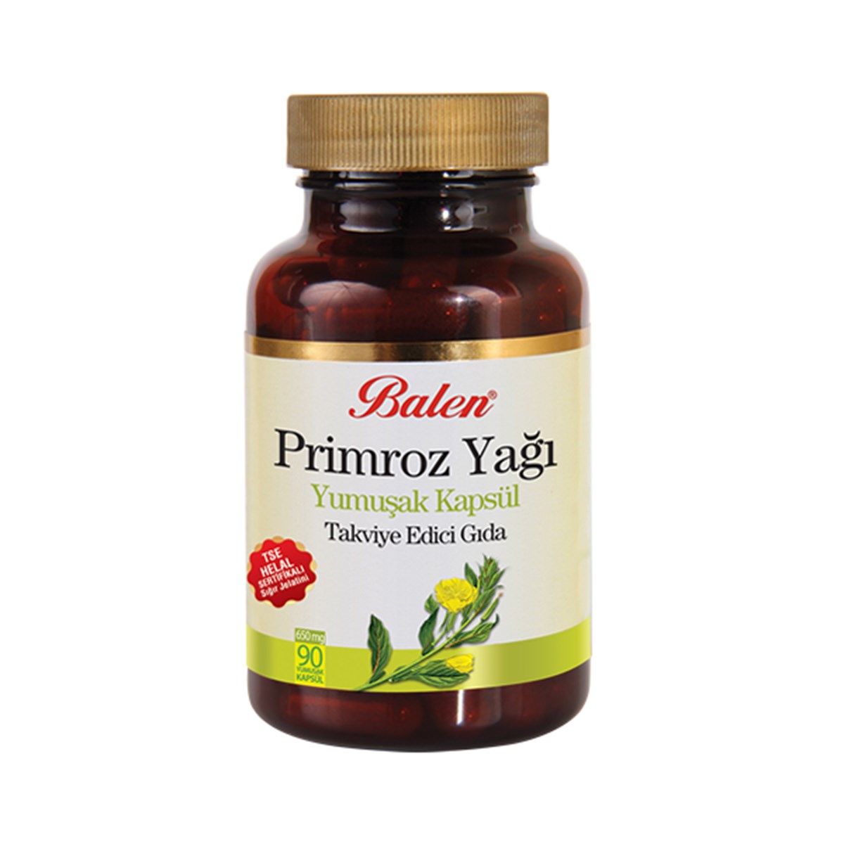 Balen Primroz Yağı Yumuşak Kapsül 650 mg 90 Kapsül