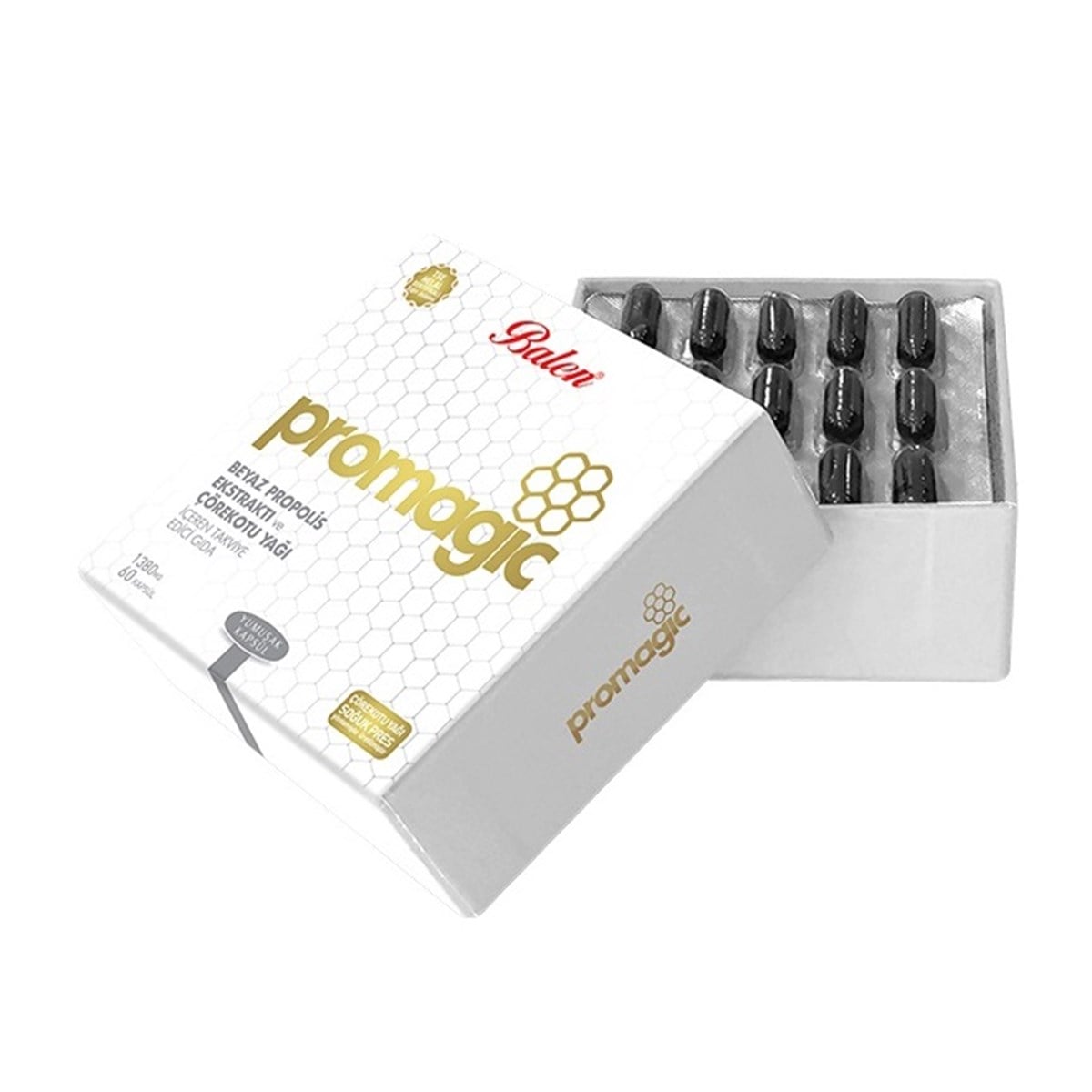 Balen Promagic Beyaz Propolis Ekstraktı Çörekotu Yağı