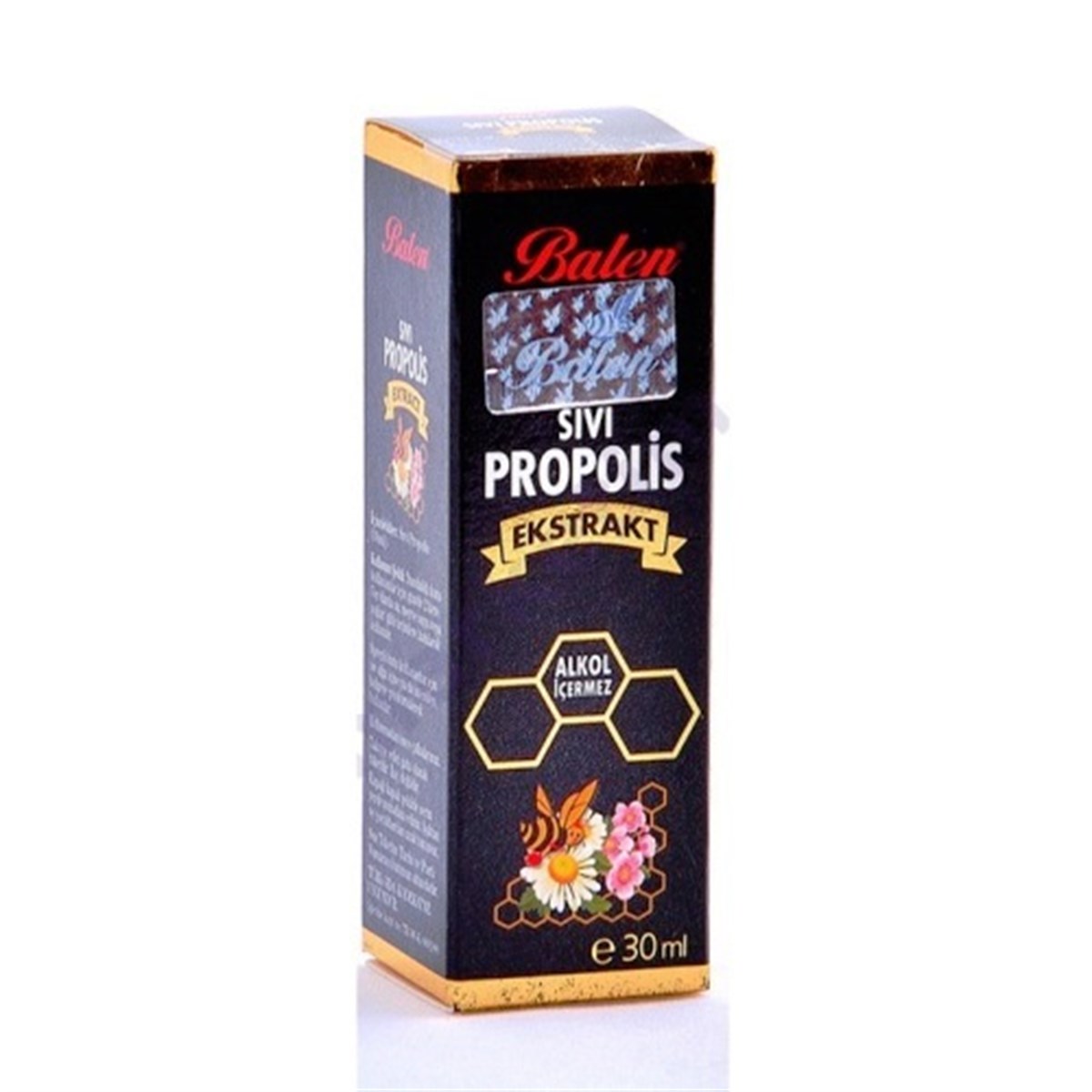 Balen Sıvı Propolis Extract 30 ml (Su Bazlı Alkolsüz % 14.4 Propolis Extract)