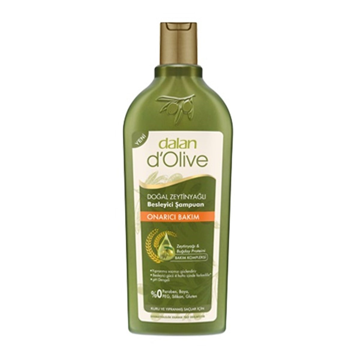 Dalan d'Olive Doğal Zeytinyağıylı Besleyici Onarıcı Bakım Şampuanı 400 ml