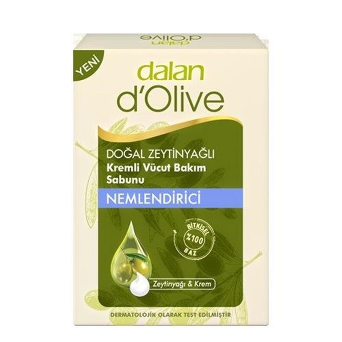 Dalan D'Olive Doğal Zeytinyağlı Kremli Vücut Bakım Sabunu 200 gr