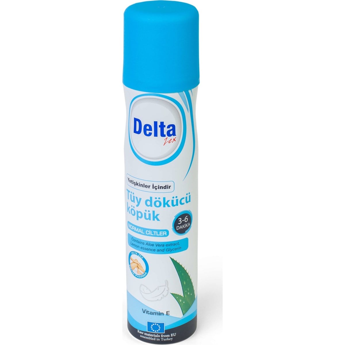 Delta Zex Tüy Dökücü Köpük Sprey Normal Cilt 200 ml
