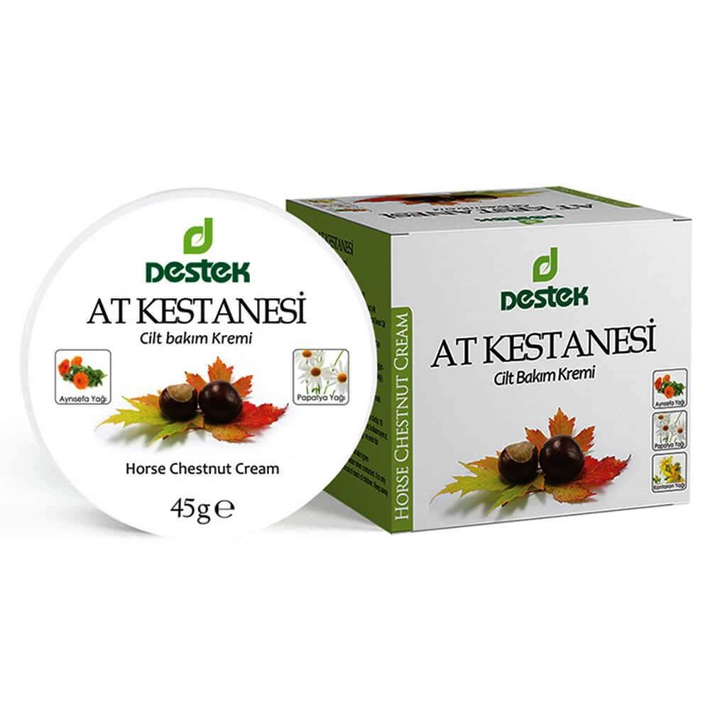 Destek At Kestanesi Özlü Cilt Kremi 45 gr