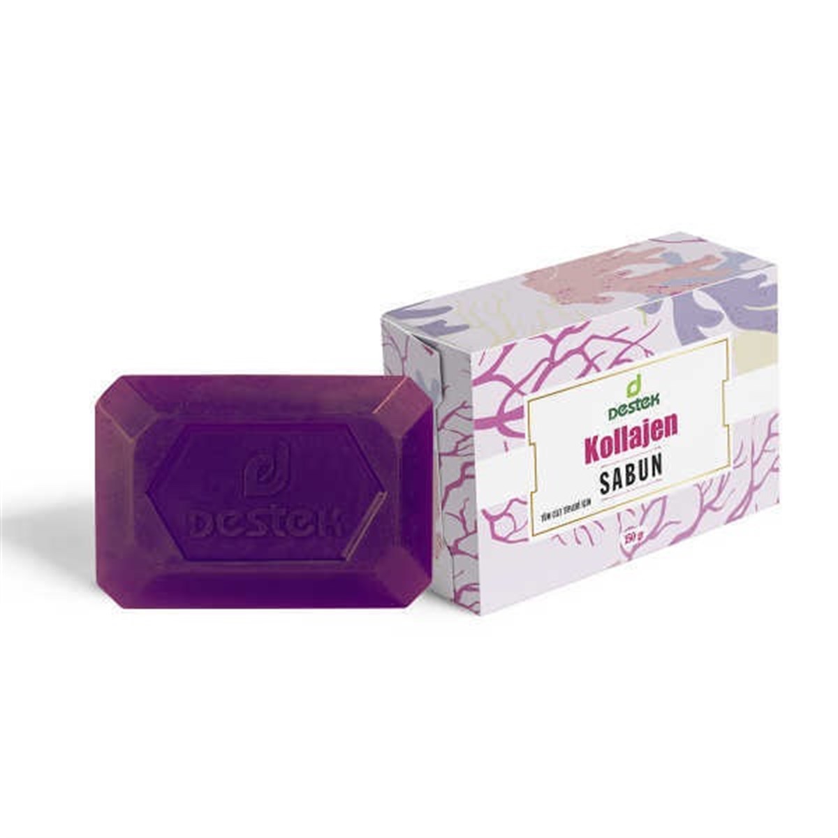 Destek Kolajen Sabun 150 gr (Kolajen İçeren Sabun)