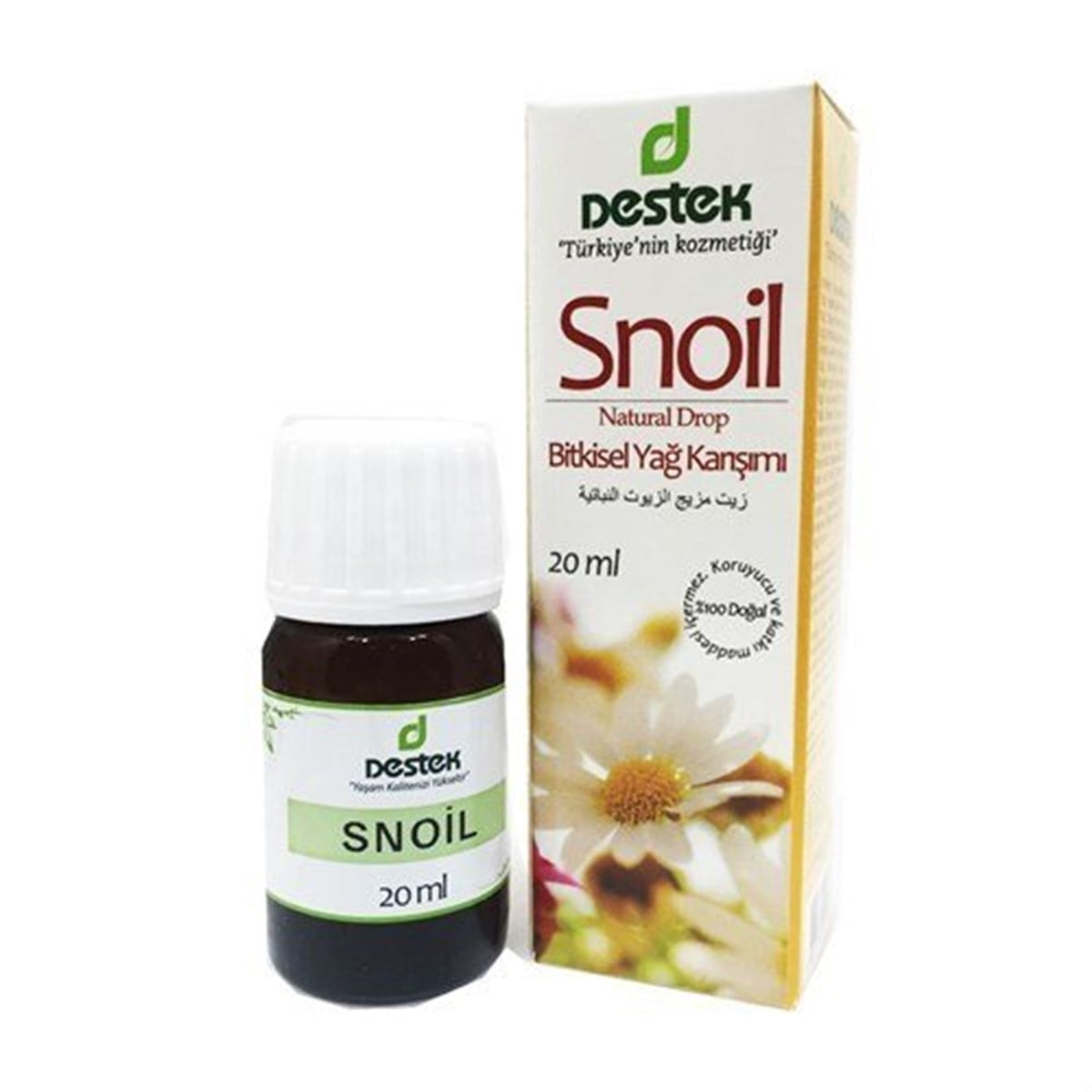 Destek Snoil Bitkisel Yağ Karışımı 20 ml