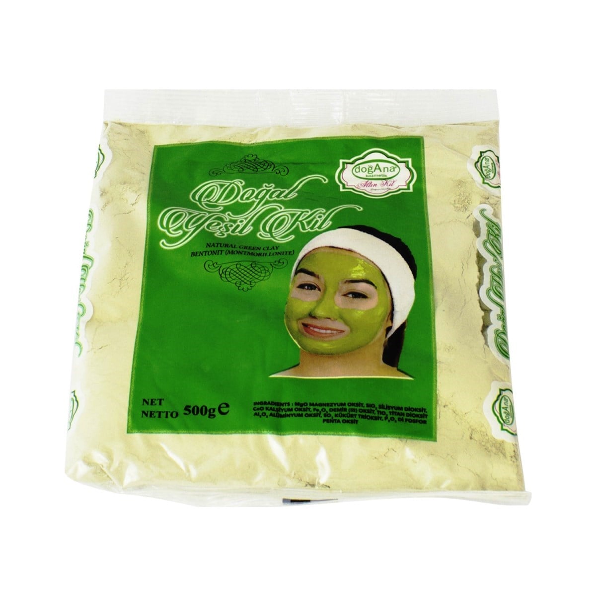 Doğana Yeşil Kil 500 gr