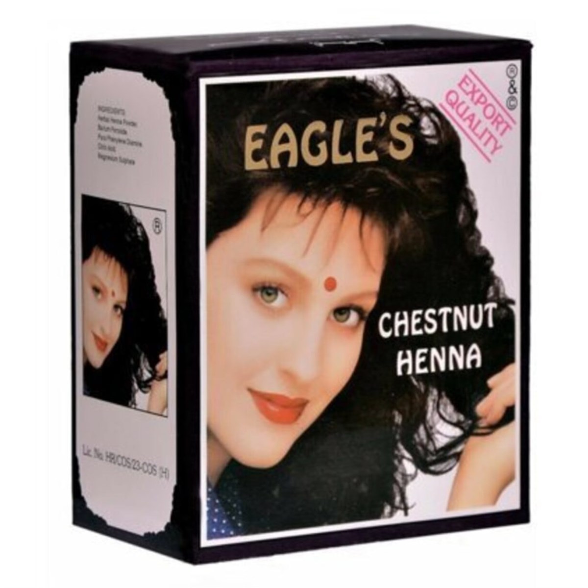 Eagle's Hint Kınası Kestane Renk (Chestnut Henna) 6'lı Paket