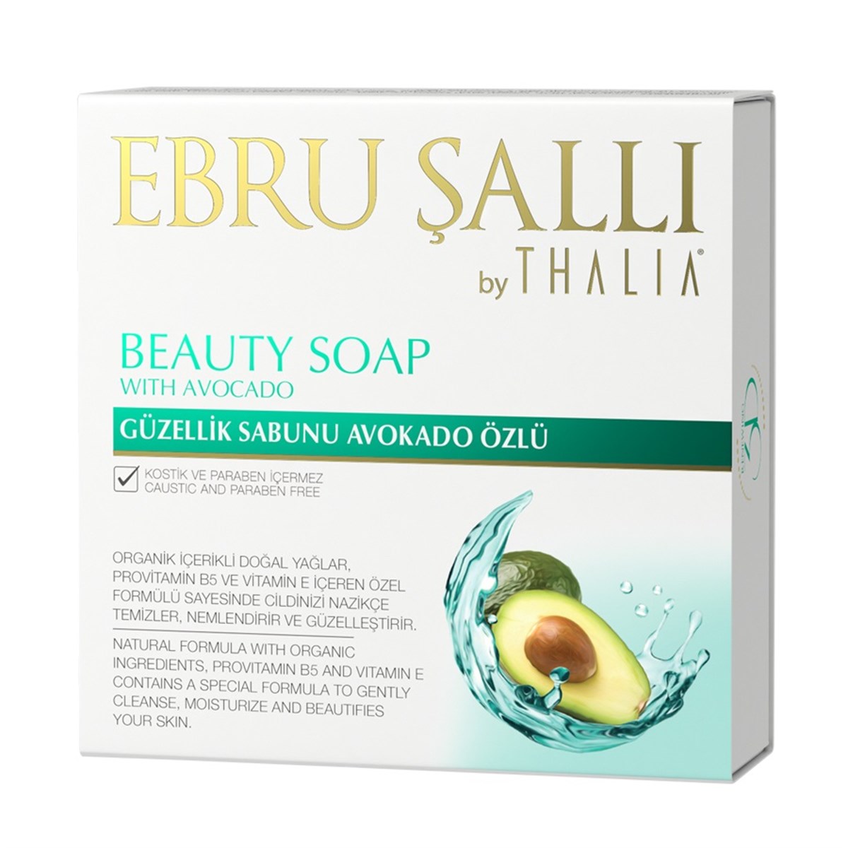 Ebru ŞALLI by Thalia Avokado Yağlı Güzellik Sabunu 100 gr