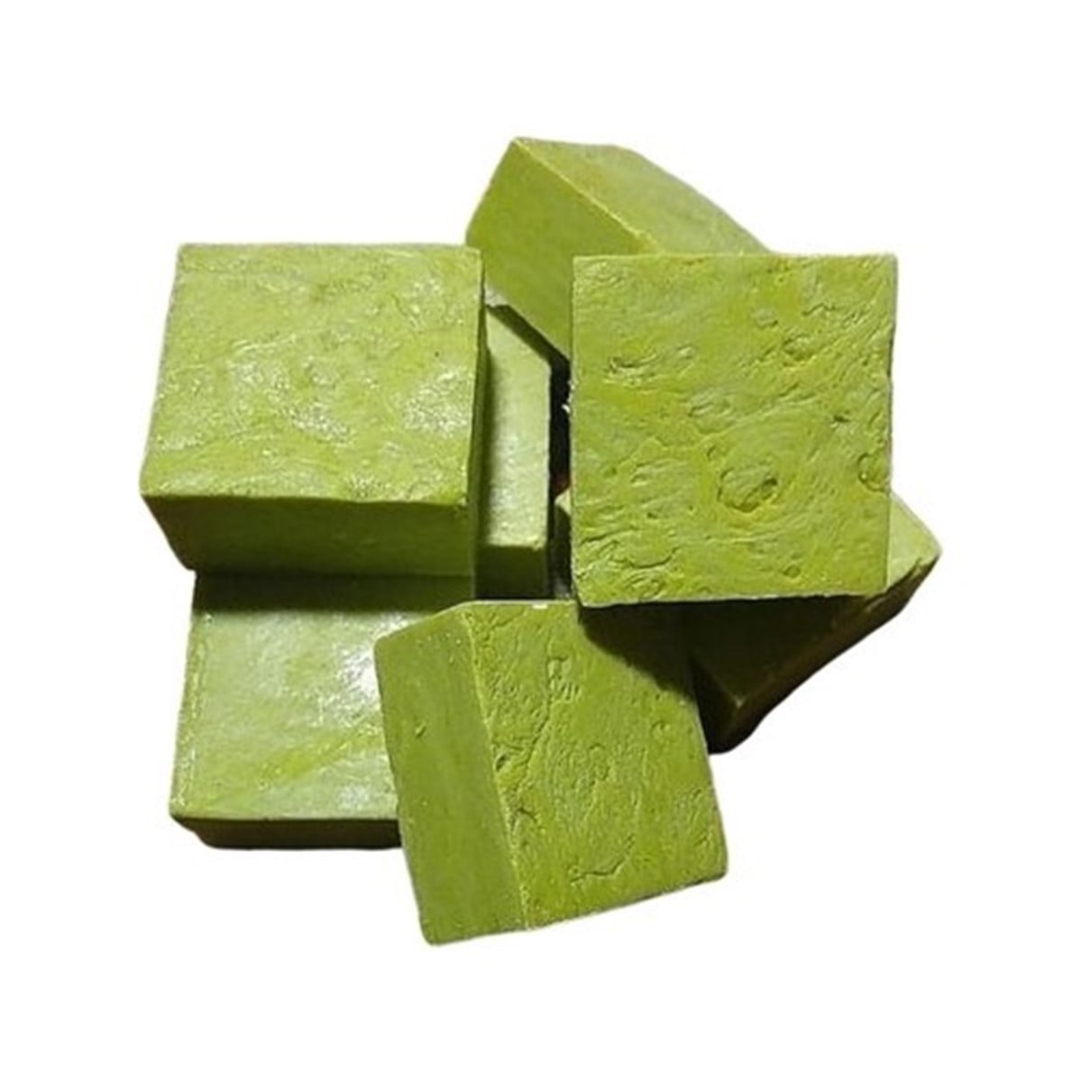 El Yapımı Doğal Yeşil Bıttım Sabunu (Menengiç Sabunu) 1 KG