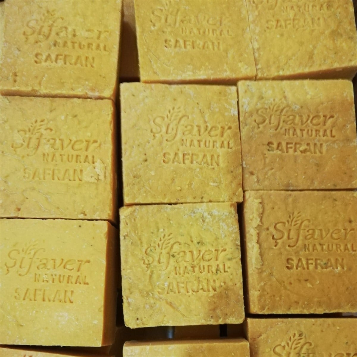 El Yapımı Saf Doğal Safran Sabunu 1 KG
