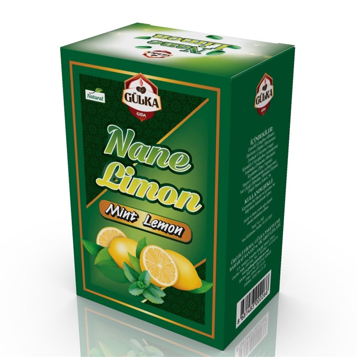 Gülka Atom Nane Limon Melisa 150 Gram