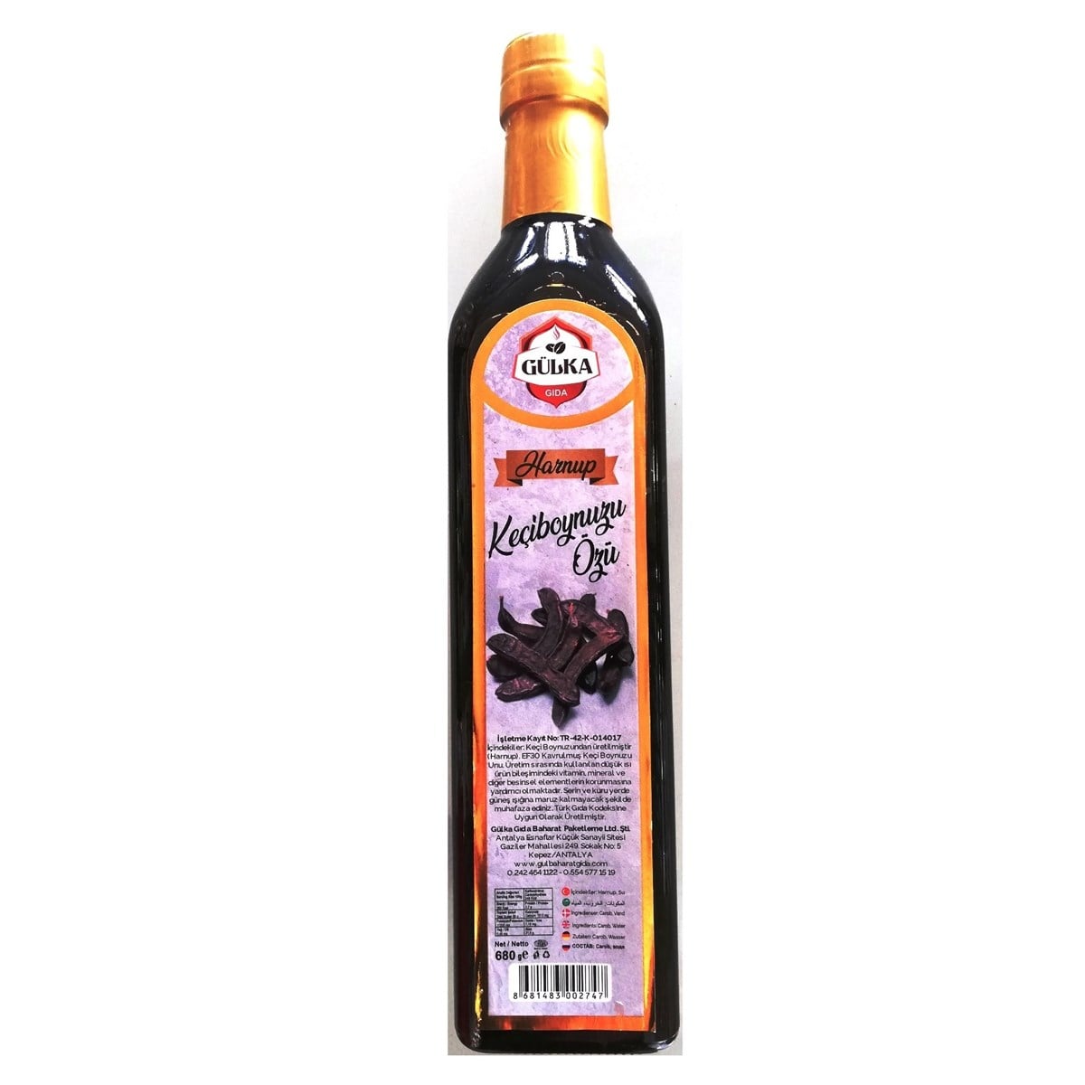 Gülka Keçiboynuzu Özü 680 gr