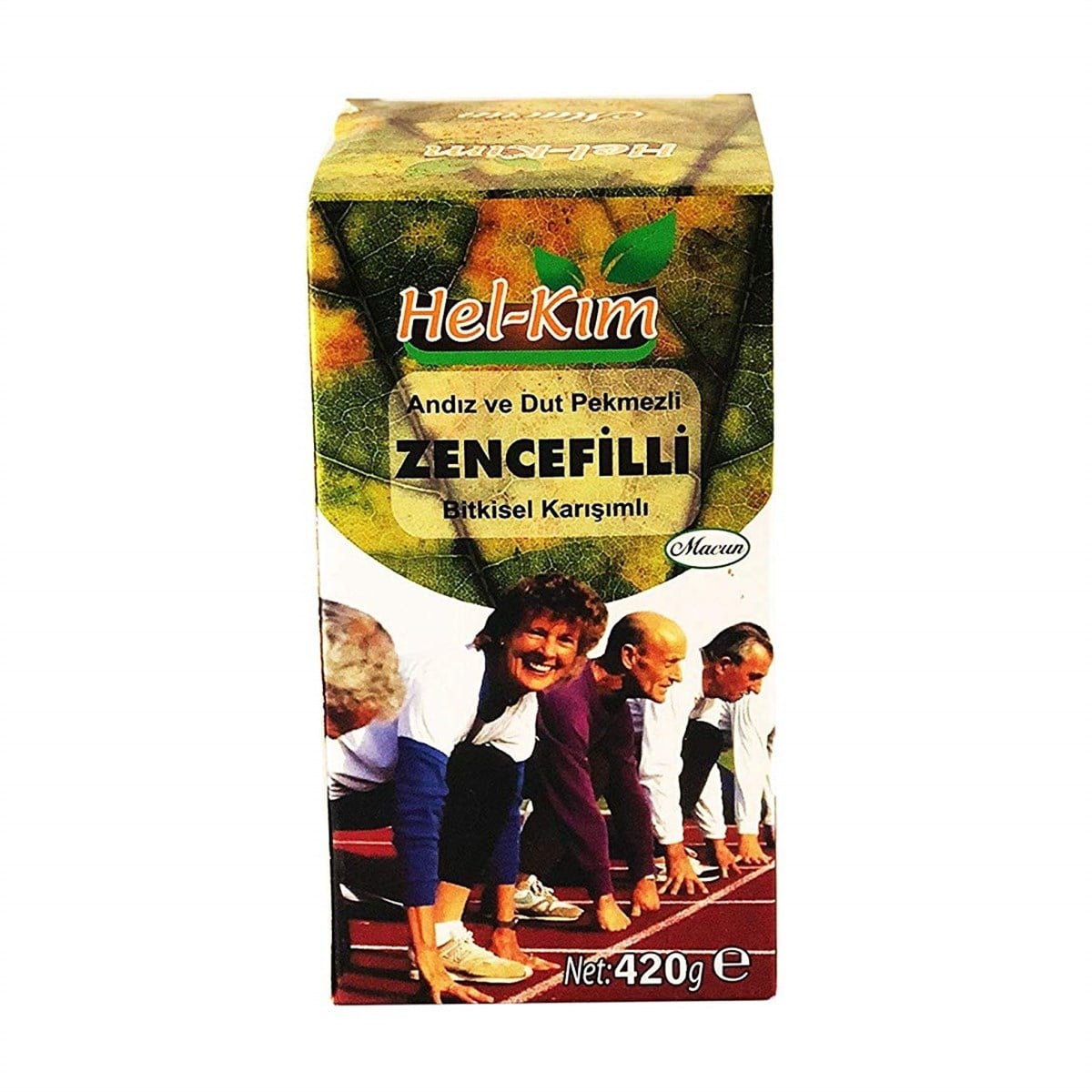 Hel-Kim Zencefilli Bitkisel Karışımlı Mâcun 420 Gram