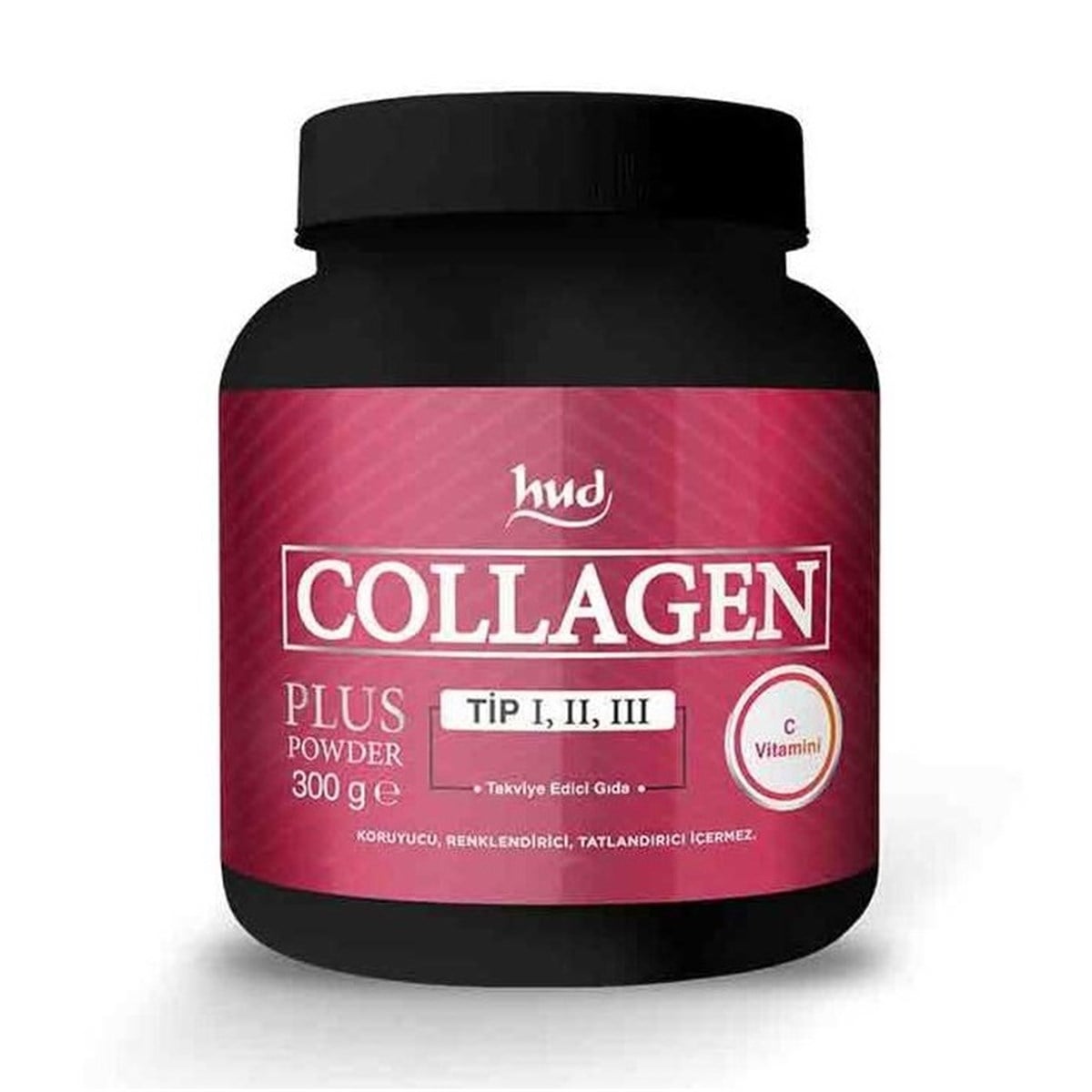 Hud Collagen Plus Powder Toz Kolajen Tip 1,2,3 300 gr