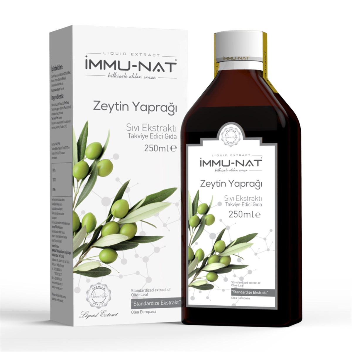 İmmunat Zeytin Yaprağı Ekstraktı 250 ml