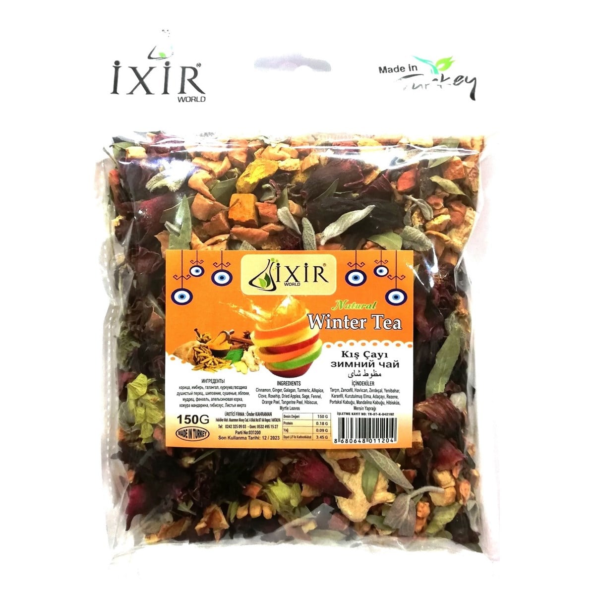 İxir Kış Çayı 150 gr (Mix Tea)