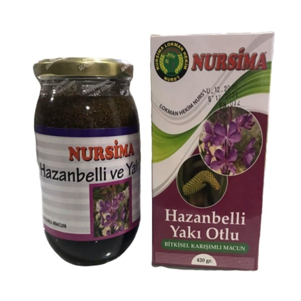 Nursima Hazanbelli Yakıotlu Bitkisel Karışımlı Macun 420 Gram