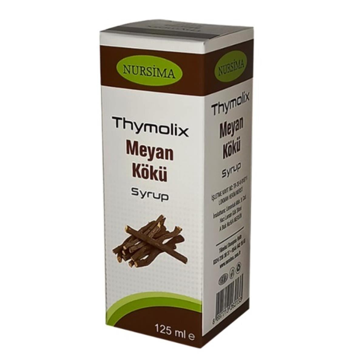 Nursima Meyan Kökü Şurubu 125 ml