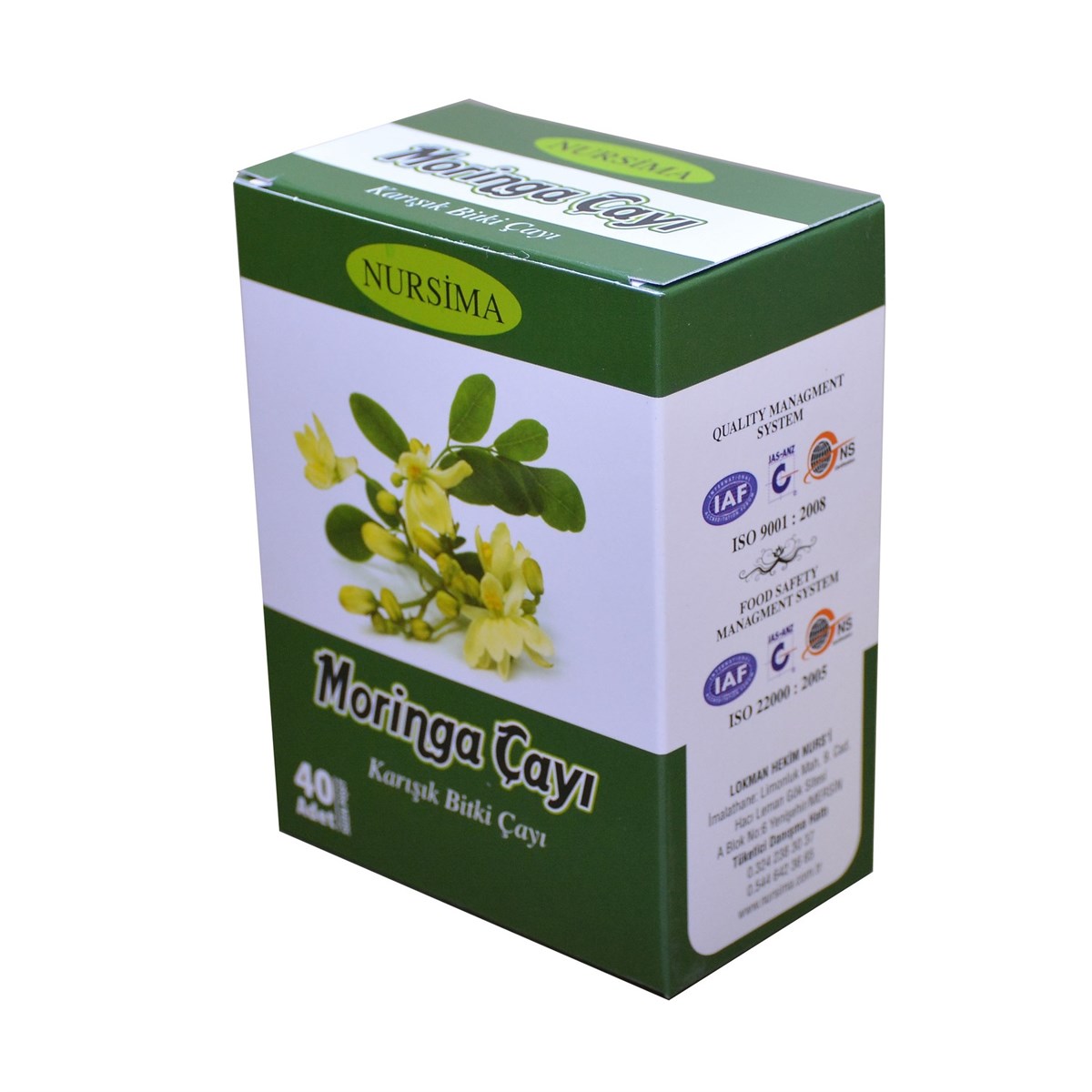 Nursima Moringa Karışık Bitki Çayı 40 Adet