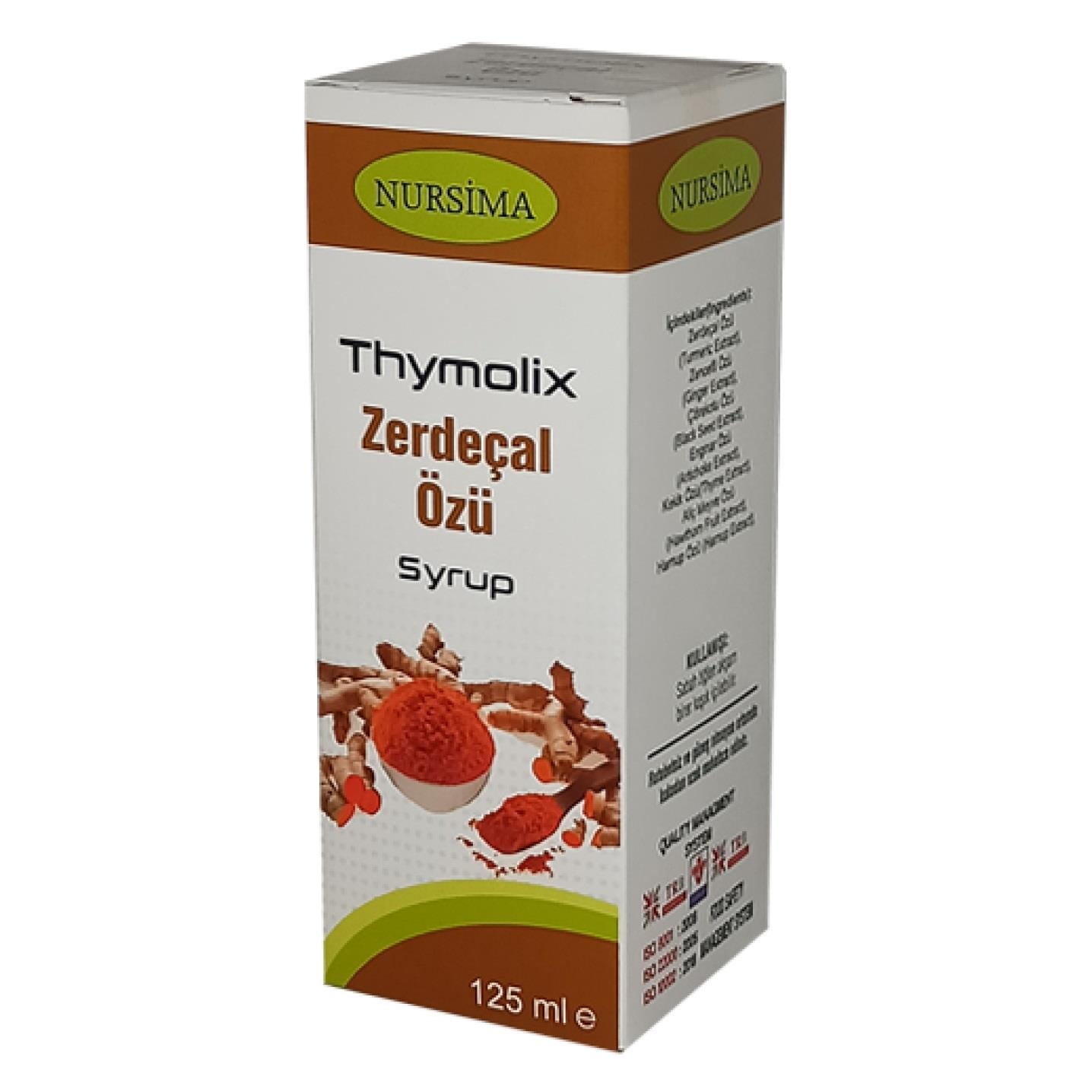 Nursima Zerdeçal Özü Şurubu 125 ml
