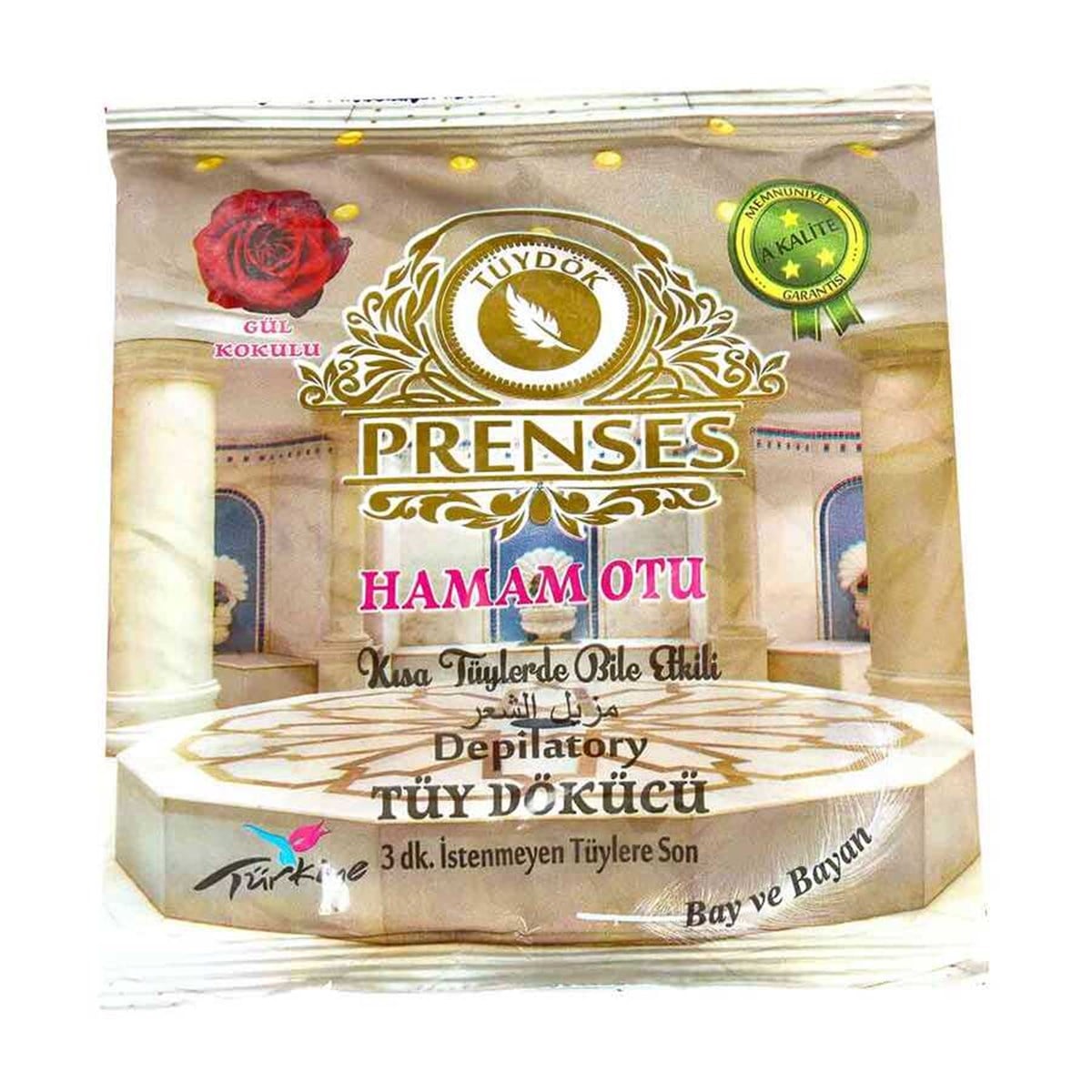 Prenses Hamam Otu (Hamamotu) Tozu Zırnık Tüy Dökücü 200 gr
