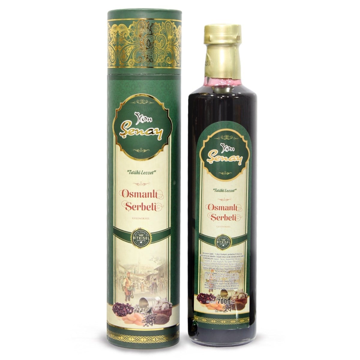 Şenay Osmanlı Şerbeti 700 gr (Konsantre Kullanıma Hazır)