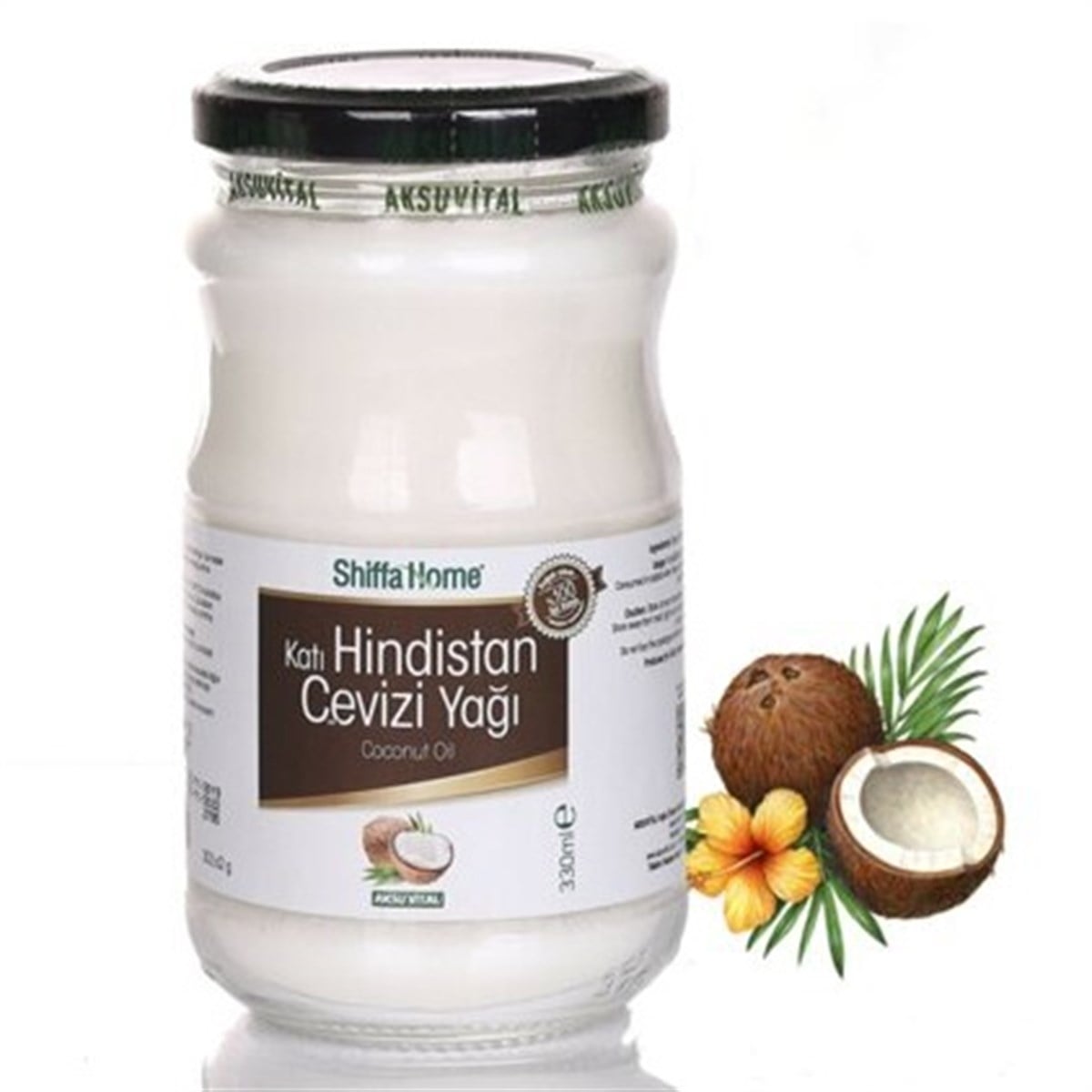 Shiffa Home Katı Hindistan Cevizi Yağı 330 ml