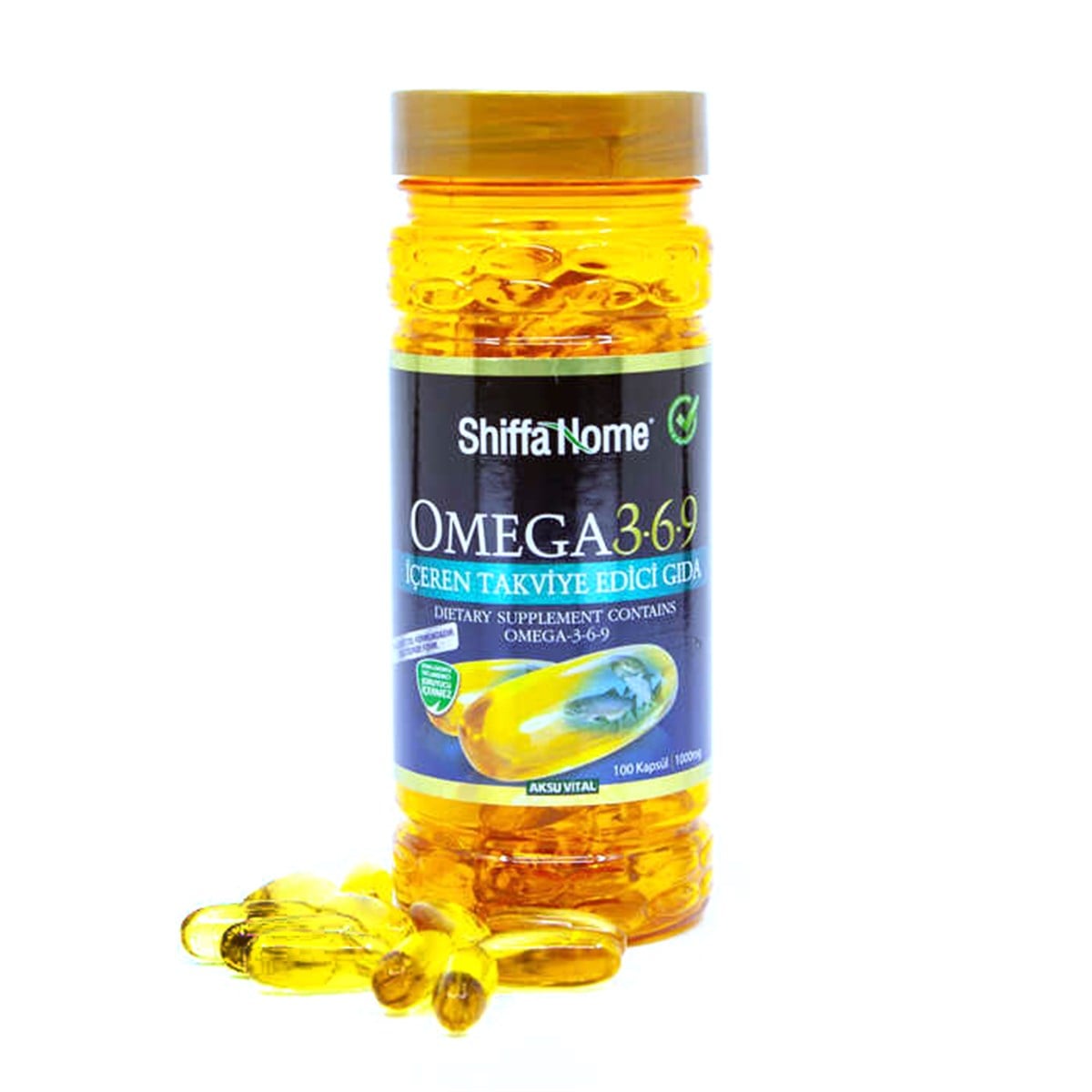 Shiffa Home Omega 3-6-9 1000 mg 100 Softgel