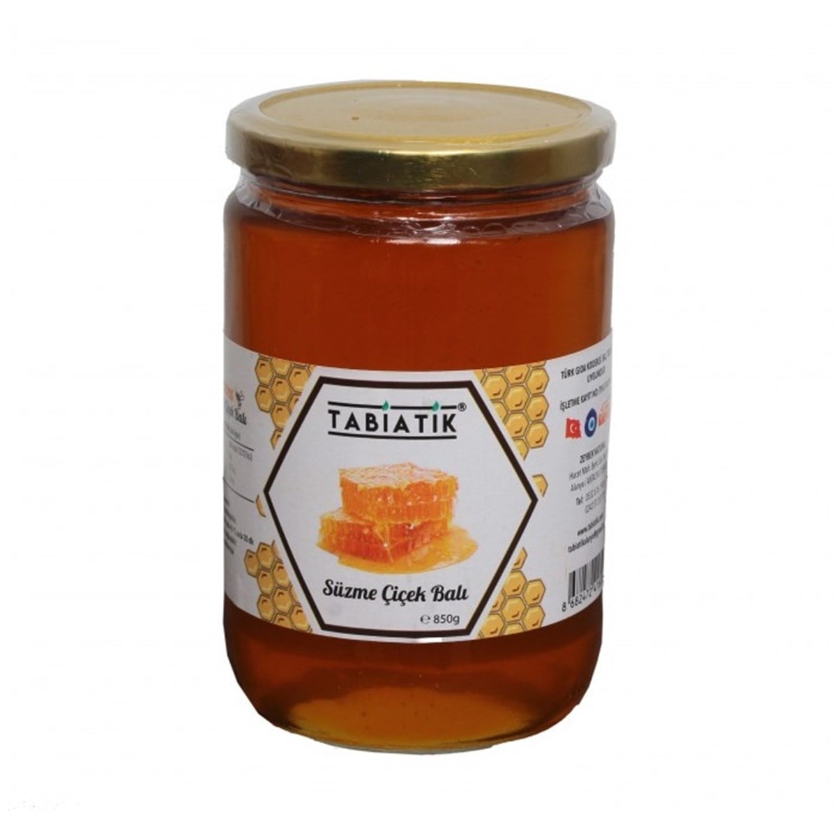 Tabiatik Süzme Çiçek Balı 850 G