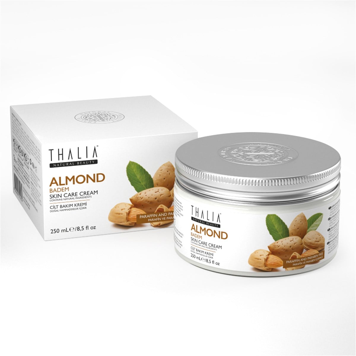 Thalia Badem Yağlı Cilt Kremi 250 ml (Almond Oil Cream)