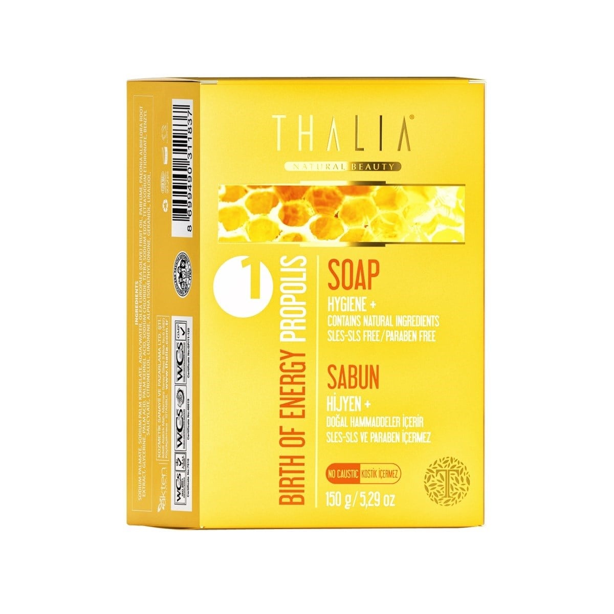 Thalia Birth Of Energy (Propolis Özlü) Katı Sabun 150 Gr