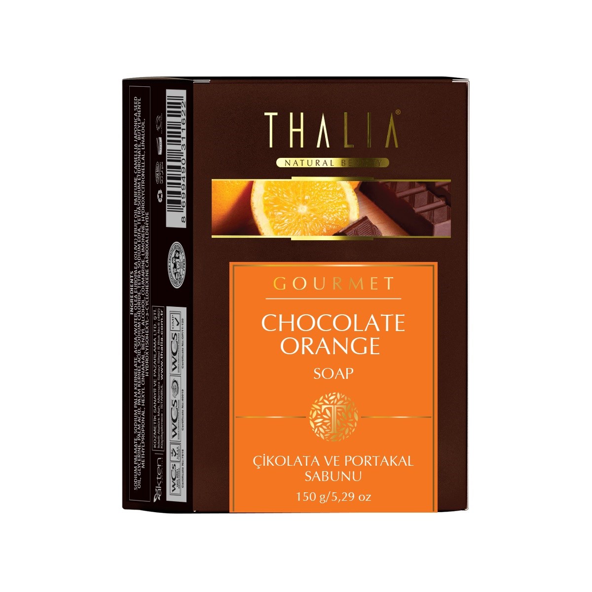 Thalia Çikolata ve Portakal Sabunu 150 Gr