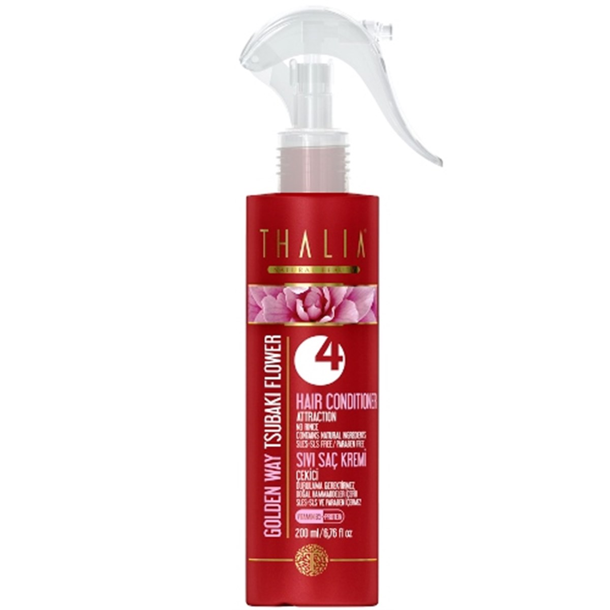 Thalia Golden Way Japon Gülü Yağı Sıvı Saç Kremi 200 ml