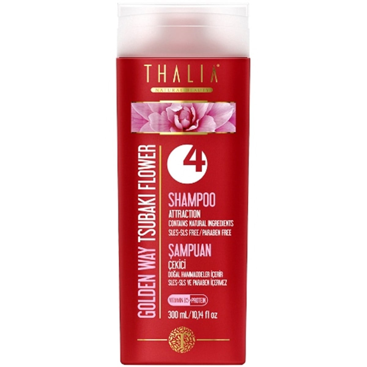 Thalia Golden Way (Japon Gülü Yağlı) Tsubaki Bakım Şampuanı 300 ml
