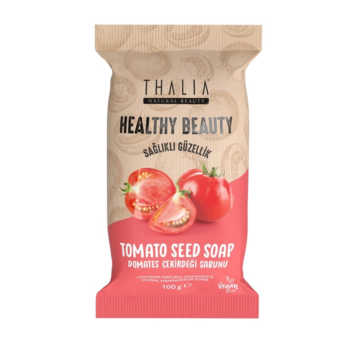 Thalia Healthy & Beauty Domates Çekirdeği Sabunu 100 gr
