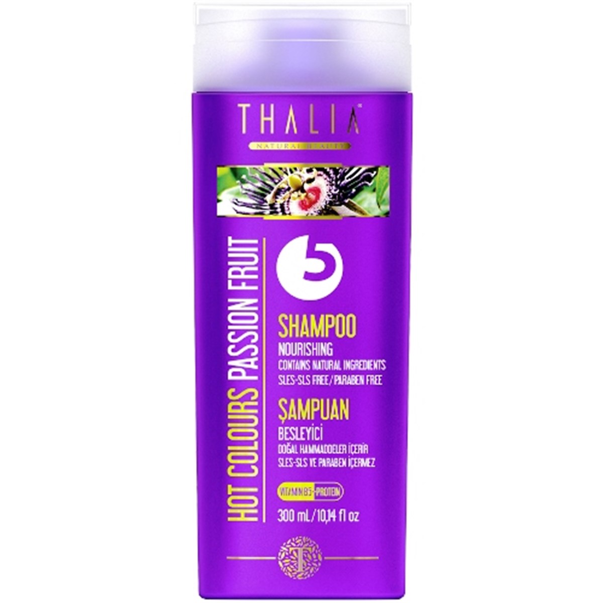 Thalia Hot Colours (Çarkıfelek Meyvesi) Passion Fruit Vücut Şampuanı 300 ml
