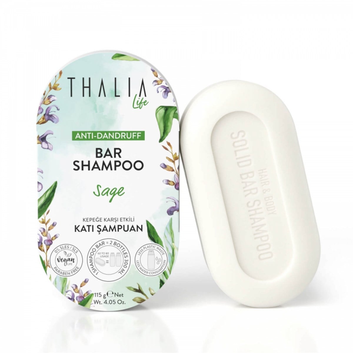 Thalia Kepeğe Karşı Etkili Katı Şampuan 115 gr