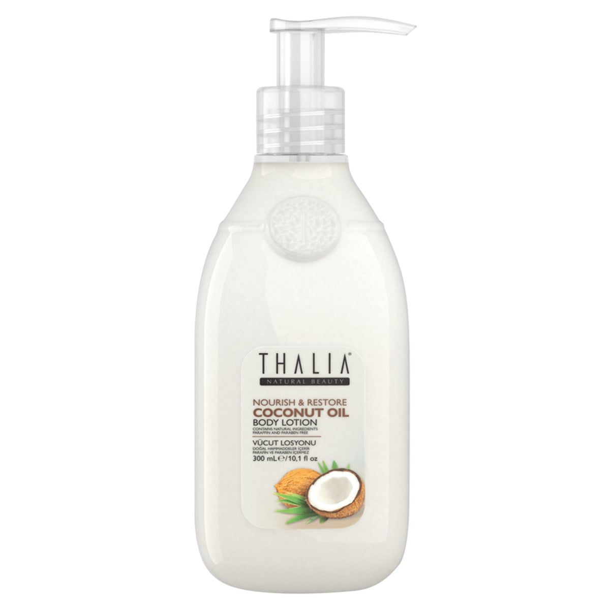 Thalia Natural Beauty Coconut Oil Besleyici ve Onarıcı Vücut Losyonu 300 ml