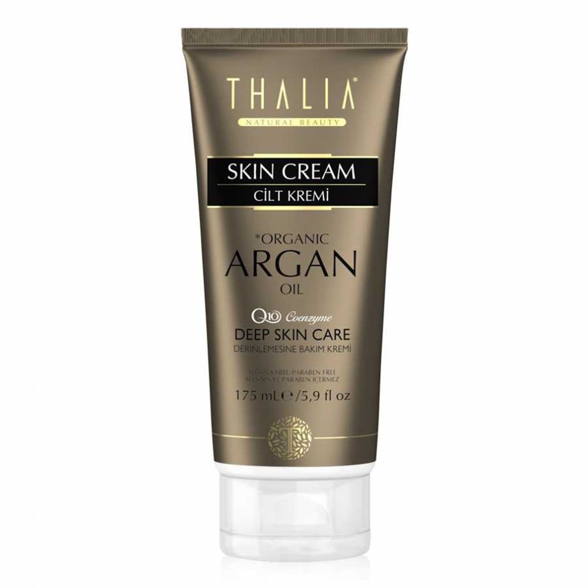 Thalia Organik Argan Yağlı Q10 Yaşlanma Karşıtı Cilt Kremi 175 ml